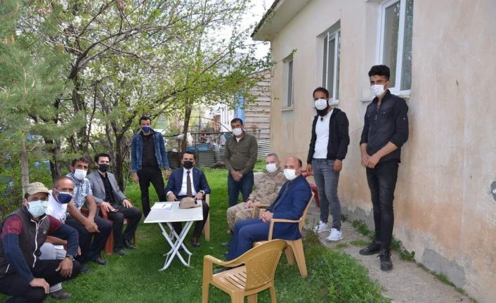 Kaymakam Çelik, Kemerçam, Yuvalı, Çayırdüzü ve Büklümdere köylerini ziyaret etti