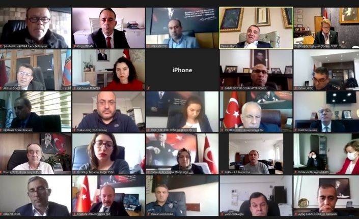 Kırklareli İl Pandemi Toplantısı yapıldı