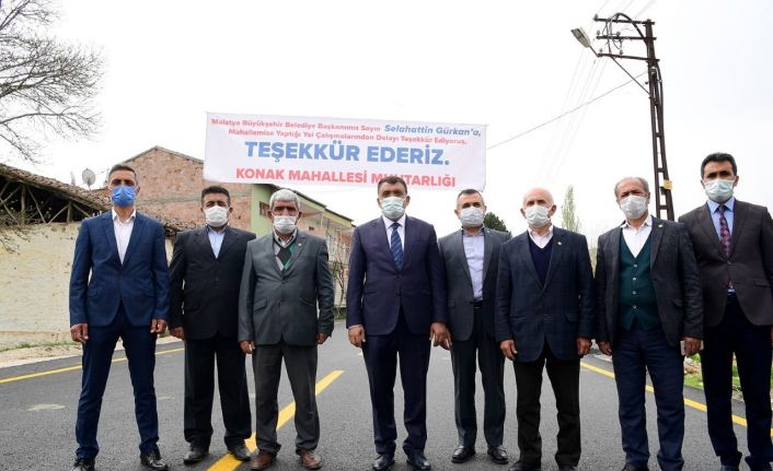 Konak-Tecde bağlantı yolunda çalışmalar tamamlandı