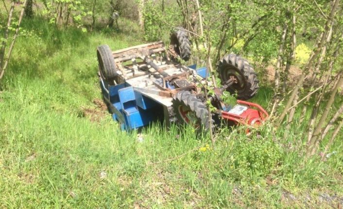 Kontrolü kaybederek tarlaya uçtu: 1 yaralı