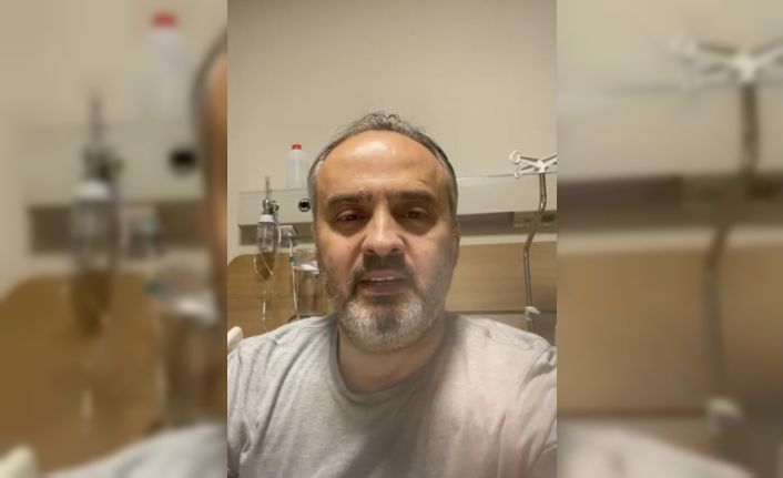 Korona virüse yakalanan Büyükşehir Belediye Başkanı Alinur Aktaş, hastane odasından Bursalılara seslendi