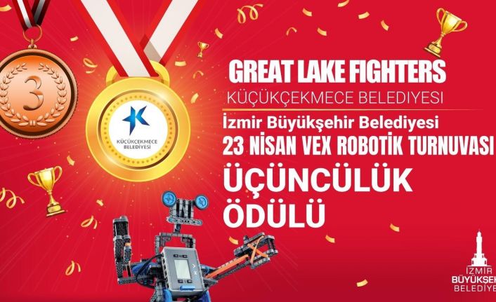 Küçükçekmece bilgi evleri robotik takımı, ödüle doymuyor