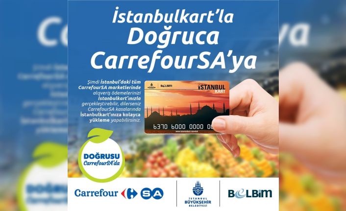 Marketlerde İstanbulkart kolaylığı