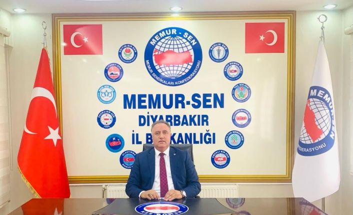 Memur-Sen Diyarbakır İl Başkanı Ensarioğlu: "Sağlık çalışanlarının tüm sorunları bir an önce çözülmeli"