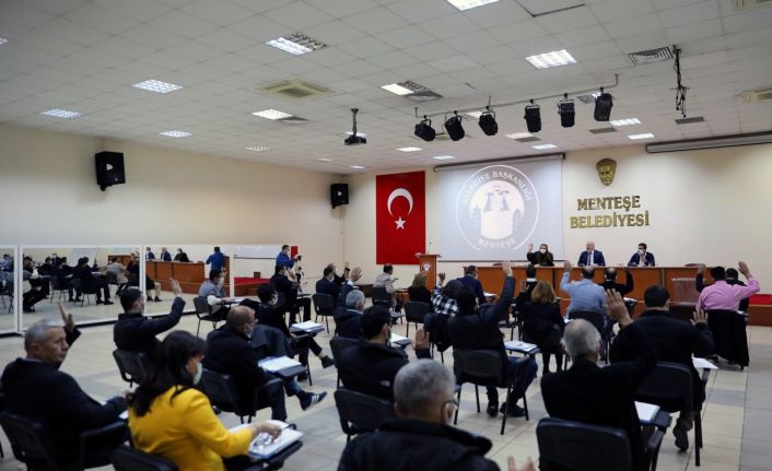 Menteşe Belediyesi Nisan ayı meclis toplantısı yapıldı