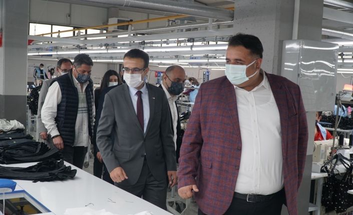 Milletvekili Kaya Osmancık OSB’yi ziyaret etti