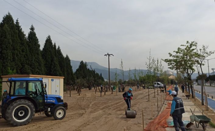 Muhsin Yazıcıoğlu Caddesi’nde hummalı çalışma