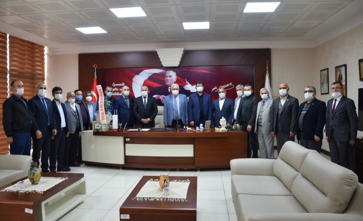 Muhtarlar, Başkan Posbıyık ile görüştü