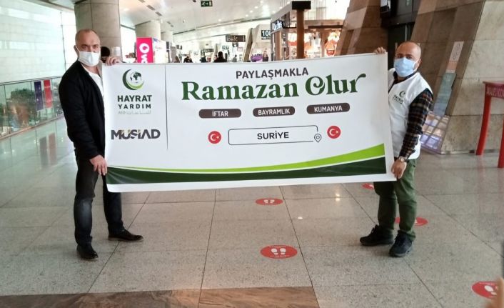 MÜSİAD savaşta mağdur olanları unutmadı