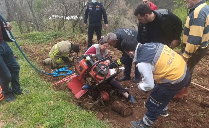 (Özel) Çapa motoru dehşeti...Ormanda hayat kurtarmak için zamanla yarış