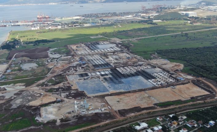 (Özel) TOGG inşaatı hızla yükseliyor, büyük proje canlı yayında izlenecek