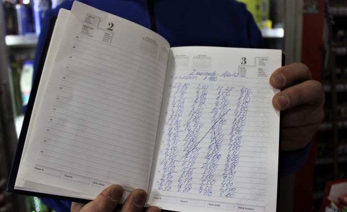 (Özel) Tüm Bursa onu merak ediyor...Bir anda çıktı bütün veresiye defterlerini kapattı