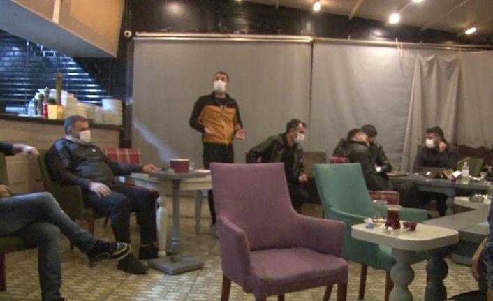 (ÖZEL) Ümraniye’de nargile keyifli okey partisi baskınında polise “ bize yardımcı olun” teklifi