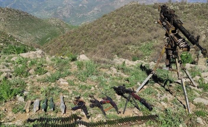 Pençe-Şimşek ve Pençe-Yıldırım operasyonlarında ele geçirilen mühimmatların sayısı artıyor