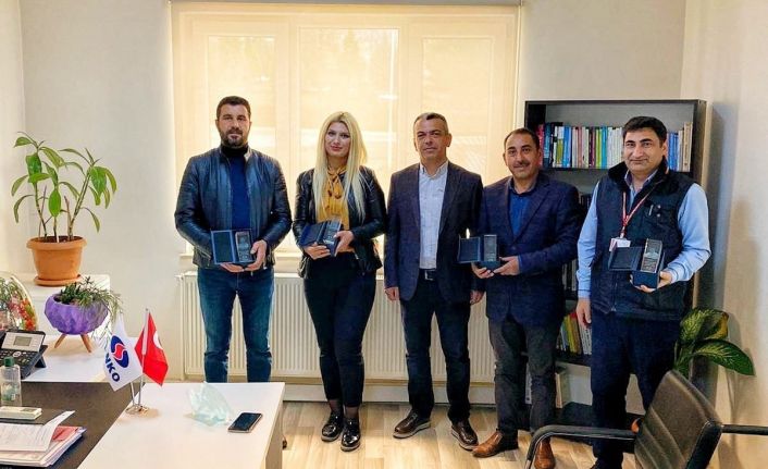 SANKO’dan sağlık çalışanlarına plaket