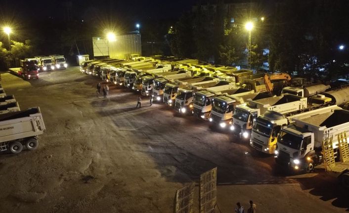 Şanlıurfa kırsalında 185 iş makinası çalışıyor