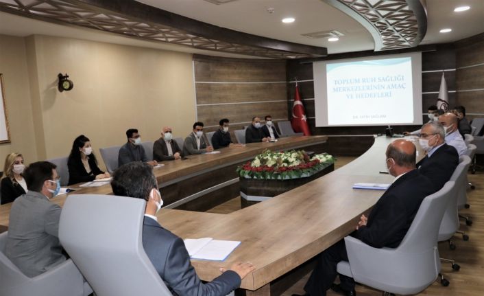 Siirt’te Toplum Ruh Sağlığı Merkezi koordinasyon kurulu toplantısı gerçekleştirildi