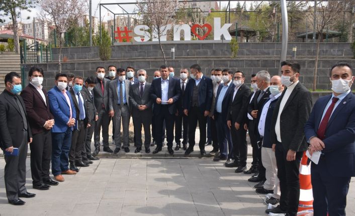 Şırnak’ta STK’lar, bildiriye imza atan emekli amiraller hakkında suç duyurusunda bulundu