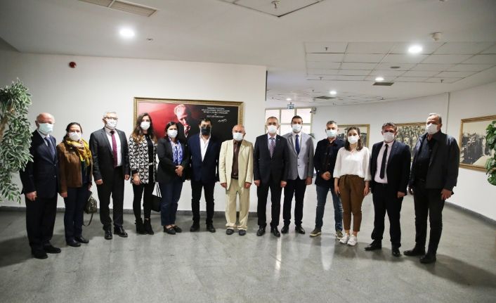 TMMOB Aydın İl Koordinasyon Kurulu, Başkan Çerçioğlu ile görüştü