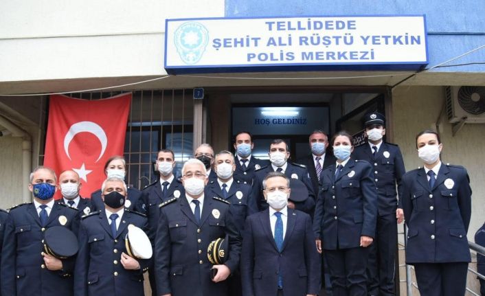Vali Aksoy’dan Şehit Ali Rüştü Yetkin Polis Merkezi’ne ziyaret