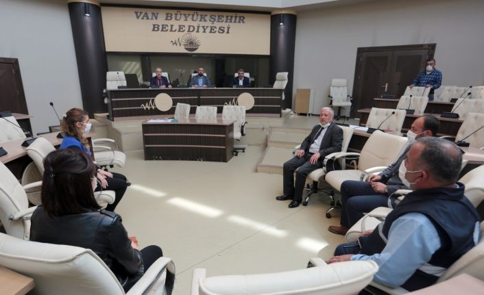 Van Büyükşehir Belediyesinden Ramazan ayı öncesi denetim toplantısı