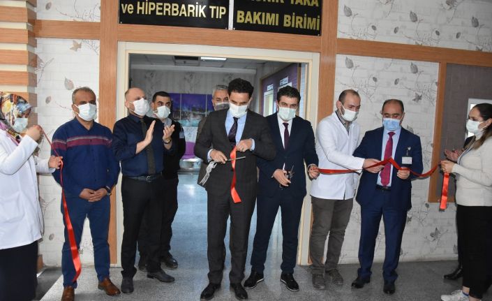 Van’da ‘Hiperbarik Tıp ile Kronik Yara Bakım Birimi’ açıldı