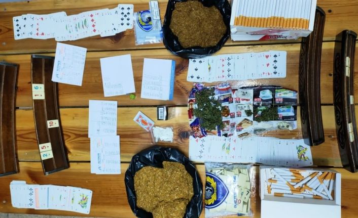 Yalova’da daireyi oyun salonuna çeviren 6 kişiye operasyon