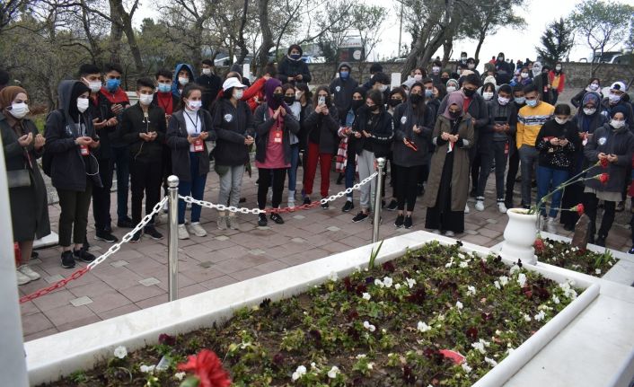 "Yarın Çok Genç Olacak Projesi" kapsamında 160 öğrenci Koca Seyit’in mezarını ziyaret etti