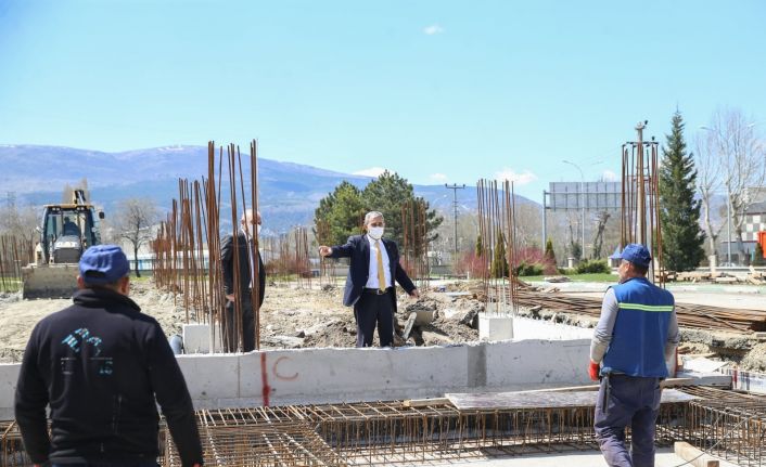 Yöresel Ürünler Satış Merkezi inşaatı 240 günde tamamlanacak
