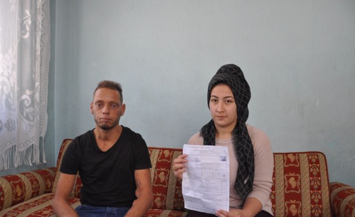 Yüzde 90 engelli genç alın teri ile para kazanmak istiyor