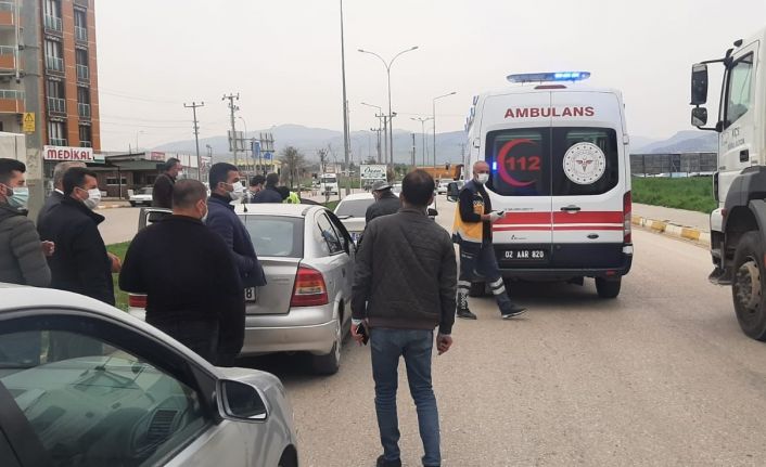 Zincirleme kazada 1 kişi yaralandı