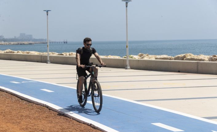 18,2 kilometrelik Bisiklet Yolu Projesinin yüzde 80’i tamamlandı