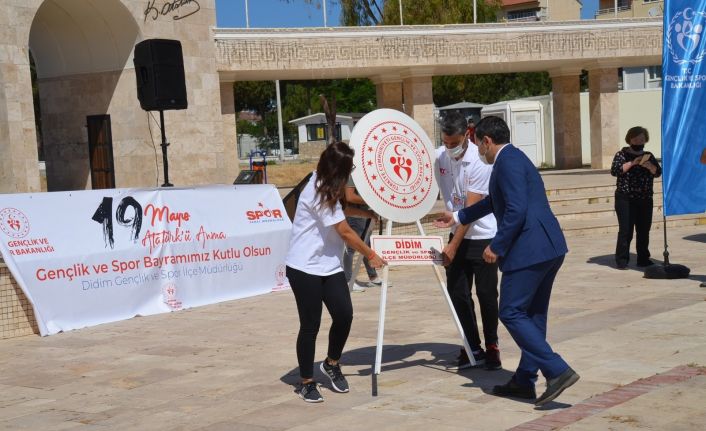 19 Mayıs Atatürk’ü Anma Gençlik ve Spor Bayramı Didim’de törenle kutlandı