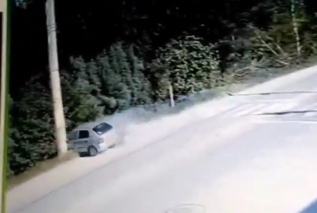 1 kişinin öldüğü feci kazanın güvenlik kamerası görüntüleri ortaya çıktı
