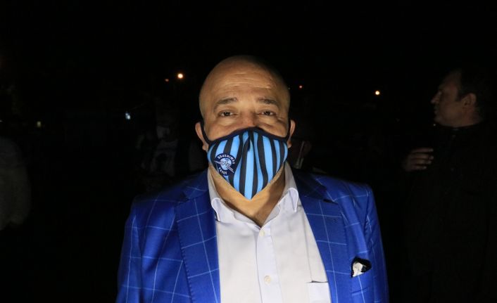Adana Demirspor Başkanı Sancak:” Anlımızın akı kadar helaldi bu şampiyonluk”