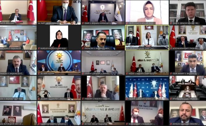 AK Parti İzmir İl Başkanı Sürekli’den başkanlar toplantısında Filistin mesajı