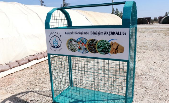 Akçakale’de geri dönüşüm hamlesi başladı