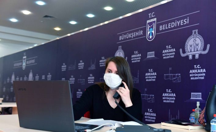 Ankara Büyükşehir psikolojik destek hattı ’tam kapanmada’ da hizmet veriyor