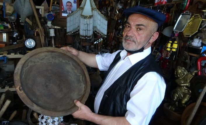 Antika merakı 43 yılda 40 binden fazla ürün toplattı