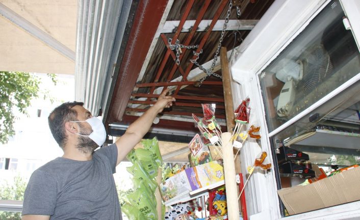 Aynı iş yerini 3’üncü kez soydular: Toplam zarar 30 bin lira