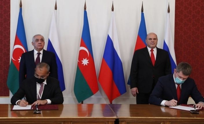 Azerbaycan ile Rusya arasında otomotiv, gıda, teknoloji ve fikri mülkiyet ile ilgili yeni anlaşmalar