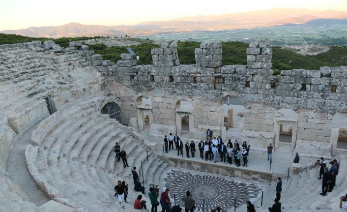 Bakan Kurum, Kibyra Antik Kenti’nde incelemelerde bulundu