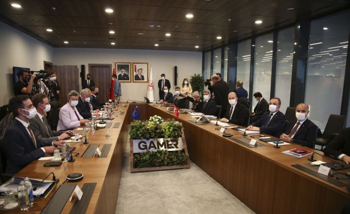 Bakan Soylu, AB Komisyonu İçişlerinden Sorumlu AB Komiseri Ylva Johansson’u kabul etti