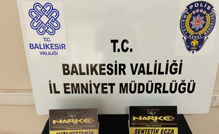 Balıkesir’de polisten 17 şahsa uyuşturucudan gözaltı