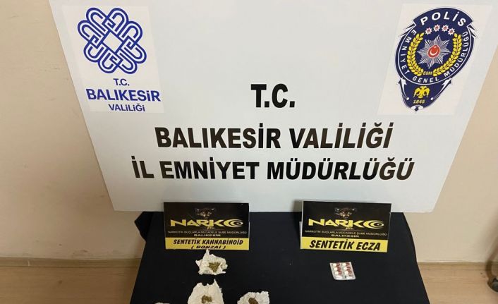 Balıkesir’de polisten 34 şahsa asayiş ve uyuşturucu operasyonu