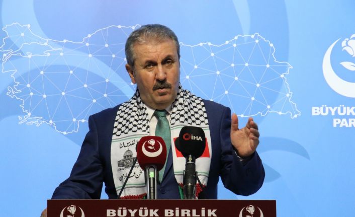 BBP Genel Başkanı Destici: “(Mescid-i Aksa’ya yapılan saldırı) Müslüman varlığının yok edilmeye çalışılması, insanlık dışıdır”