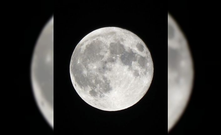 Bitlis’te ’Süper Ay’ manzarası