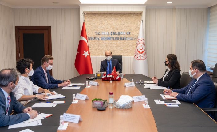 Çalışma ve Sosyal Güvenlik Bakanı Bilgin, Büyükelçi Meyer-Landrut ile görüştü