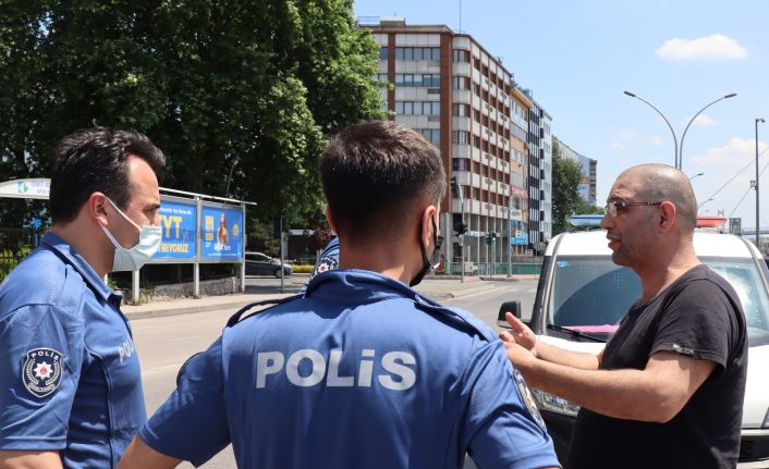 Denetim noktasında durmadı, yakalanınca  “Gözlerim iyi görmüyor” diyerek kendini savundu