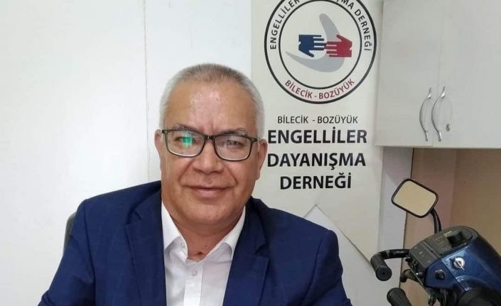 Dernek Başkanı İsmail Çelik, ”Engelsiz bir Bozüyük için hep birlikte çalışmalıyız”